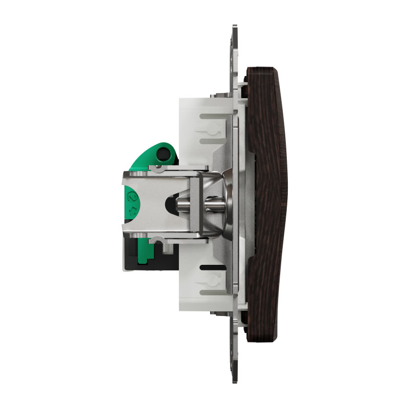 Комп'ютерна розетка RJ45 CAT 5E UTP, Венге Sedna Elements