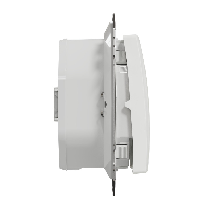 Одноклавішний перемикач IP44 Білий Sedna Design
