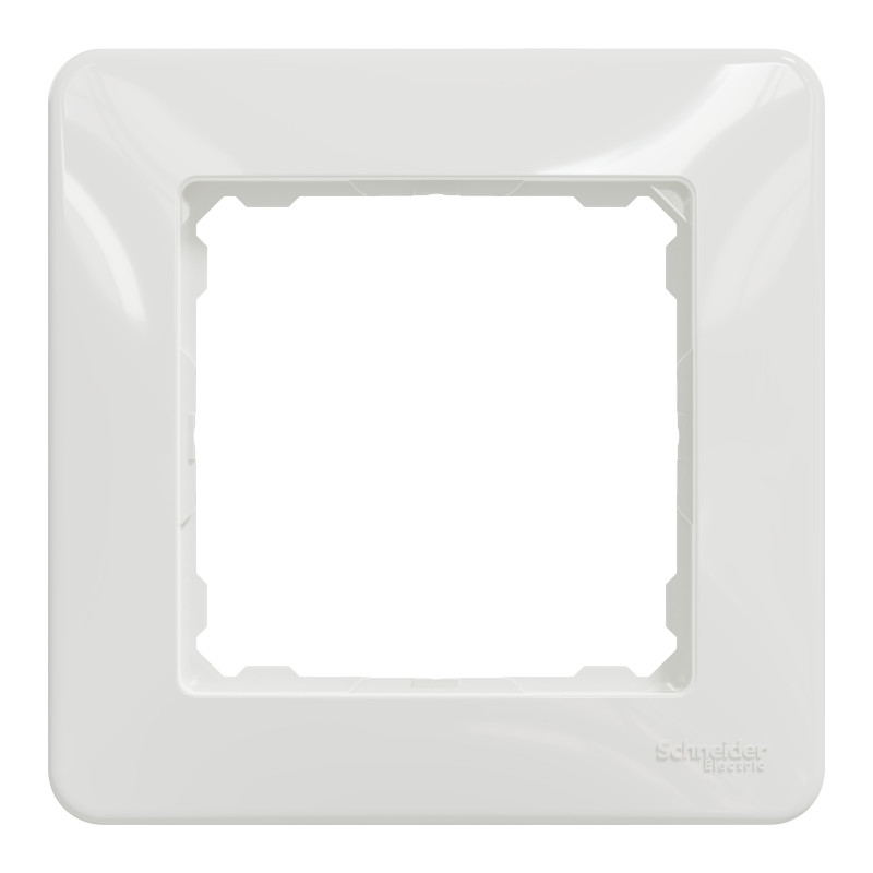 Рамка 1-постова Білий Sedna Design