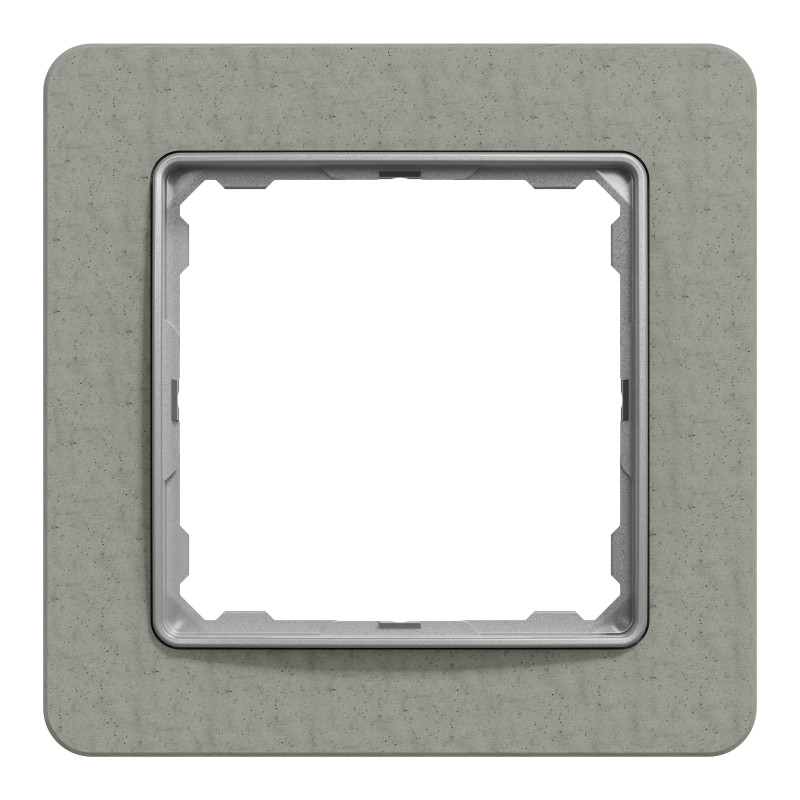 Рамка 1-постова  Бетон Sedna Elements