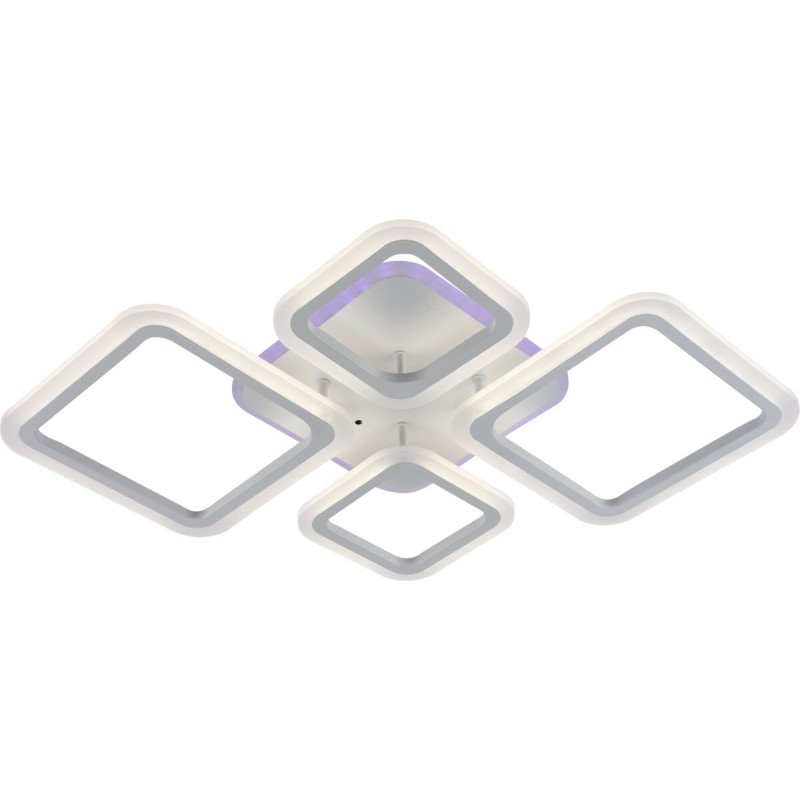 Люстра світлодіодна акрілова Sirius LI8822/2+2 WH (RGB) 88W+8W