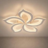 Люстра стельова VALESO LI9922-5 WH, біла, LED 70W