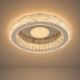 Люстра стельова VALESO S1001-500C DARK CHROME+CR, хром, LED 114W