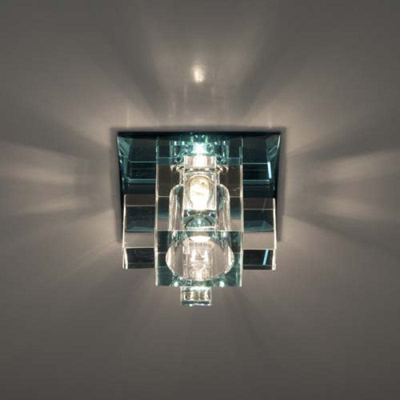 Вбудований світильник Feron 1525 під лампу прозорий