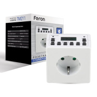 Розетка з електронним таймером Feron TM211