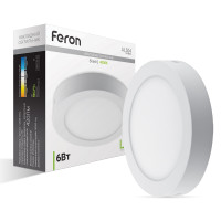 Світлодіодний накладний світильник Feron AL504 6Вт 4000K білий