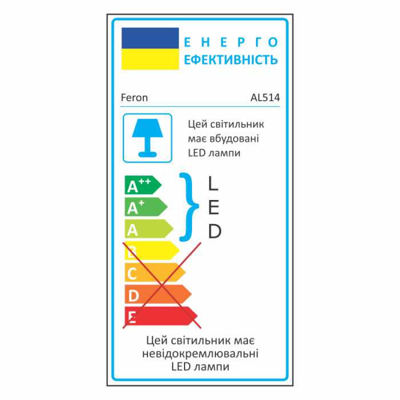 Світлодіодний накладний світильник Feron AL514 24Вт 4000K білий