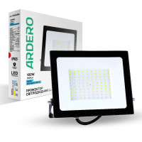 Світлодіодний прожектор Ardero LL-1100ARD 100Вт 6500K чорний