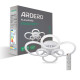 Світлодіодна накладна люстра Ardero AL6460ARD SOFT R 120Вт білий