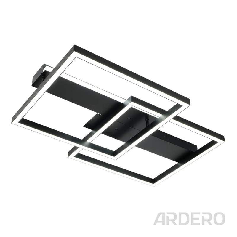 Світлодіодний накладний світильник Ardero AL6496ARD URBAN B 75Вт чорний