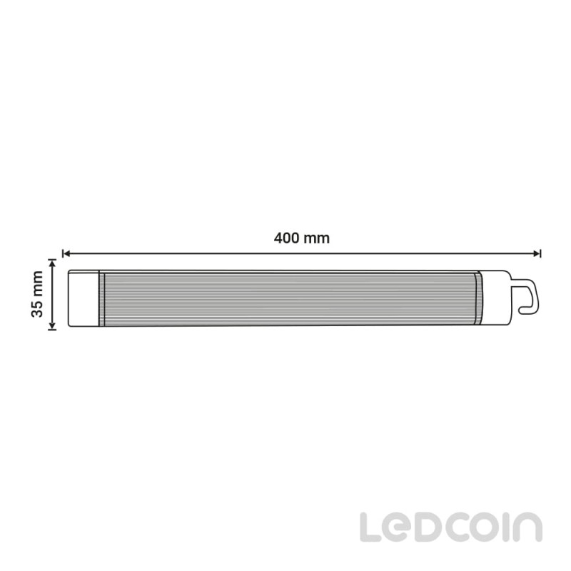 Акумуляторний світлодіодний світильник Ledcoin EL312 12Вт білий