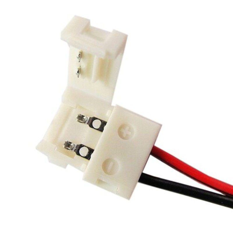 Конектор для свiтлодiодних стрiчок OEM SC-04-SW-8-2 8mm joint wire (затискач-дрiт)