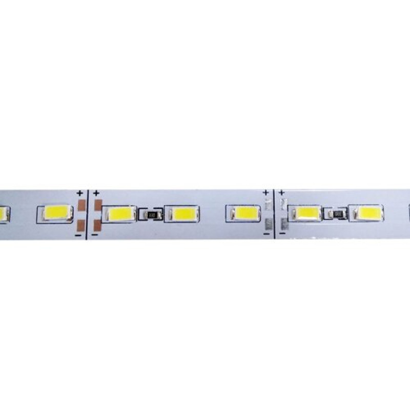 Свiтлодiодна лiнiйка BRT 5630-72 led W 24W 6500K, 12В, IP20 бiлий зi скотчем