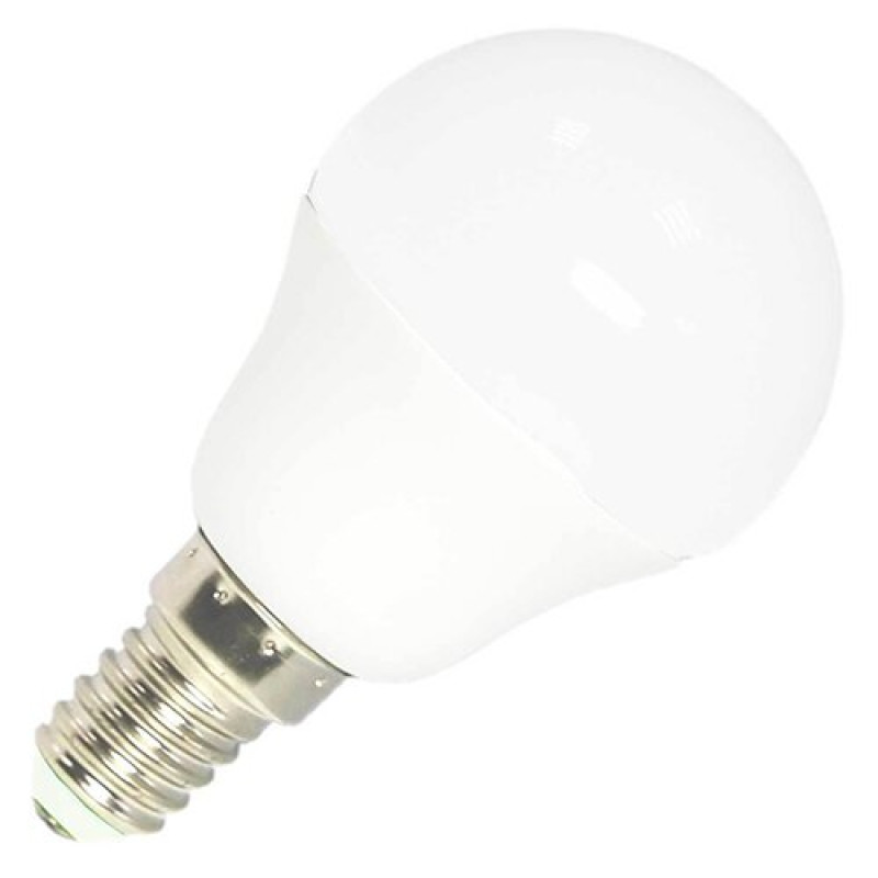 Свiтлодiодна лампа Biom BT-565 G45 7W E14 3000К матова