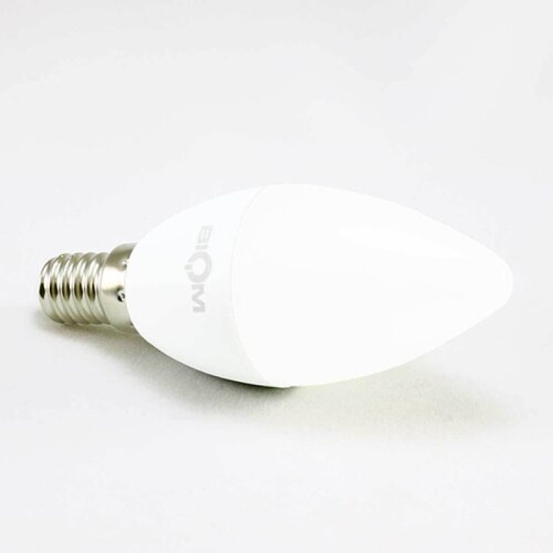 Свiтлодiодна лампа Biom BT-569 C37 7W E14 3000К матова