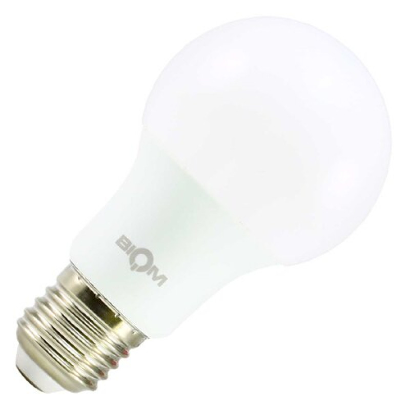 Свiтлодiодна лампа Biom BT-510 A60 10W E27 4500К матова