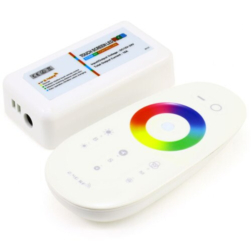 Контролер RGBW OEM 24А-2.4G-Touch білий (6A * 4канала)