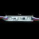 Світлодіодний модуль BRT 5050-3 led W 0.72W RGB, 12В, IP65 silicone