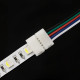 Конектор для світлодіодних стрічок OEM SC-21-SW-12-5 10mm RGBW joint wire (дріт-затискач)