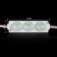 Світлодіодний модуль BRT XG6 3030-3 led W 3W 12В 7000K лінза 3 бочки