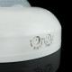Інфрачервоний датчик руху BIOM IRM-03W max 1200Вт 360°, стельовий, білий