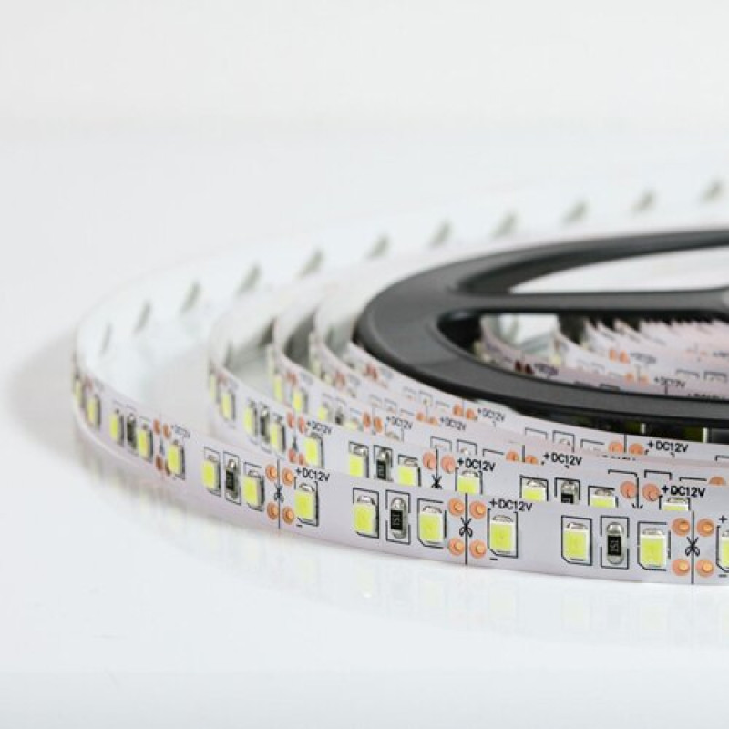 Світлодіодна стрічка OEM ST-50-12-2835-120-WW-20 (50м) тепла біла, негерметична, 1м