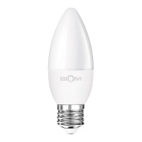 Свiтлодiодна лампа Biom BT-706 C37 10W E27 4500К матова