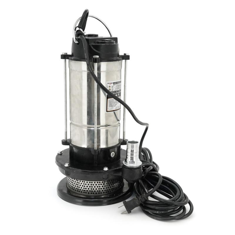 Занурювальний насос, 2200W, 220V, до 5 м³/год, підйом до 35 м, 25мм, нержавіюча сталь, 400х220х220 мм, 9.580 кг. + перехідник Занурювальний насос, 2200W, 220V, до 5 м³/год, підйом до 35 м, 25мм, нержавіюча сталь, 400х220х220 мм, 9.580 кг. + перехідник