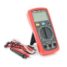 Мультиметр UNI-T UT39C+: вимірювання V~, V-, A~, A-, Ω, F, C, °C/°F, hFE. Функції NCV, продзвонювання, діоди, утрим. Габарити 175 83 53 мм. Вага 330 Мультиметр UNI-T UT39C+: вимірювання V~, V-, A~, A-, Ω, F, C, °C/°F, hFE. Функції NCV, продзвонювання, діо