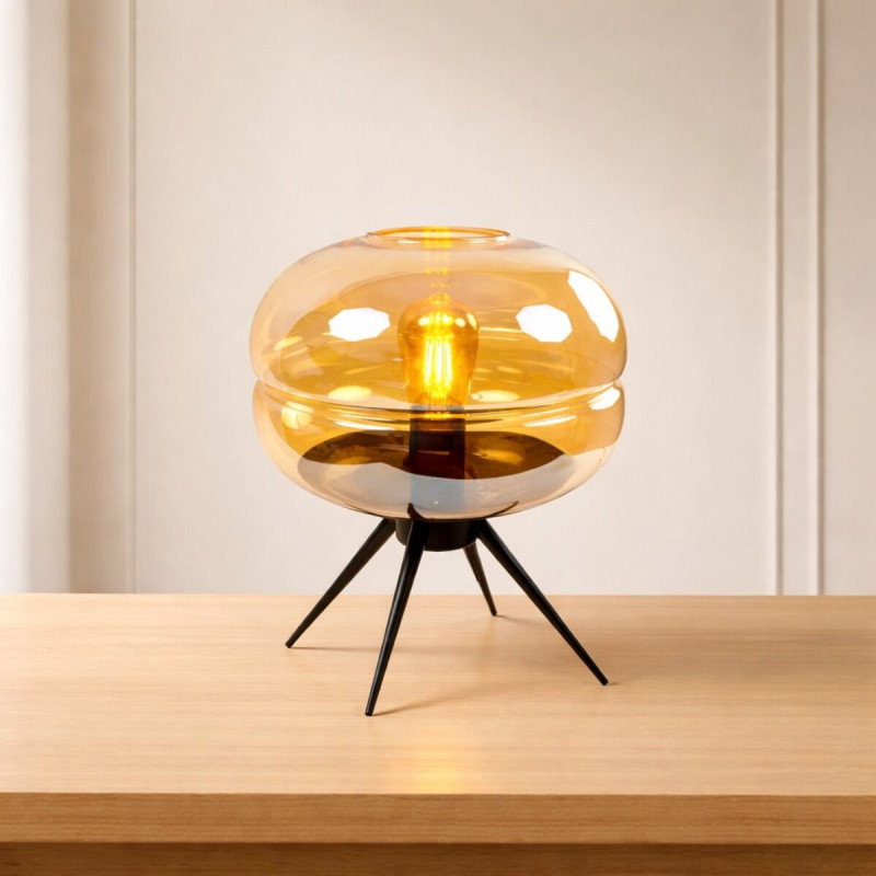 Лампа настільна декоративна Sirius WH-MBT-17 AMBER