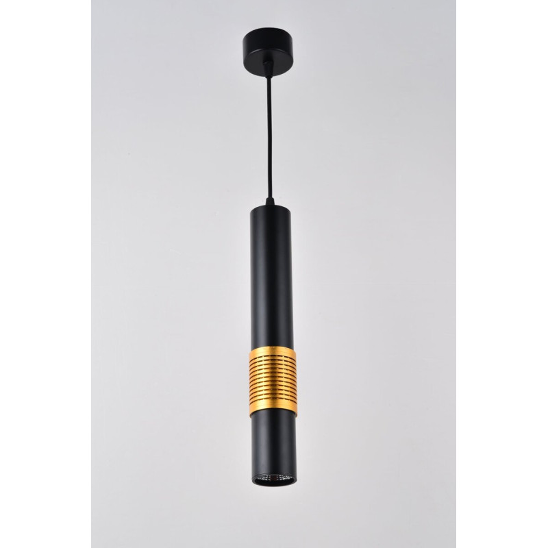 Люстра підвісна Sirius RT536 BK+GD