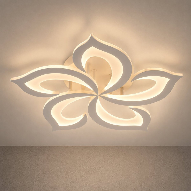 Люстра стельова VALESO LI9922-5 WH, біла, LED 70W