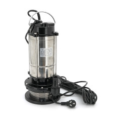 Занурювальний насос, 1500W, 220V, до 3 м³/год, підйом до 28 м, 25мм, нержавіюча сталь, 415х200х235 мм, 11.880 кг. + перехідник Занурювальний насос, 1500W, 220V, до 3 м³/год, підйом до 28 м, 25мм, нержавіюча сталь, 415х200х235 мм, 11.880 кг. + перехідник
