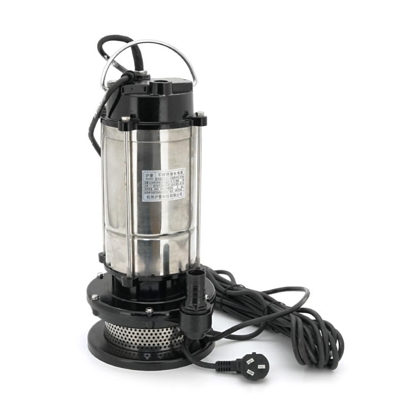 Занурювальний насос, 1500W, 220V, до 3 м³/год, підйом до 28 м, 25мм, нержавіюча сталь, 415х200х235 мм, 11.880 кг. + перехідник Занурювальний насос, 1500W, 220V, до 3 м³/год, підйом до 28 м, 25мм, нержавіюча сталь, 415х200х235 мм, 11.880 кг. + перехідник