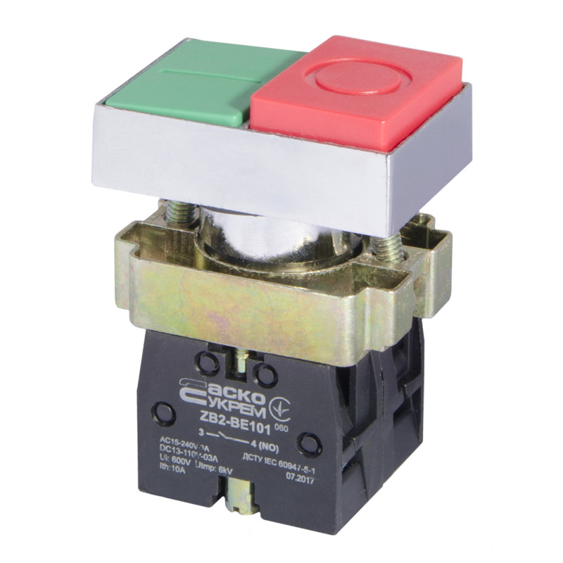 XB2-BL8425 Кнопка подвійна 