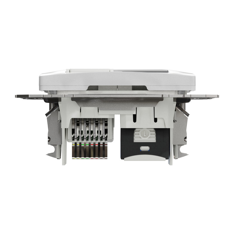 Розетка телекомунікаційна RJ45+RJ11 6UTP, алюміній, Sedna Design & Elements