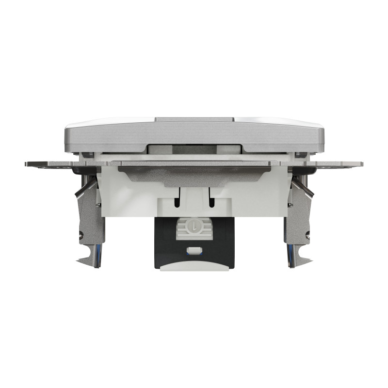 Комп'ютерна розетка, RJ45 CAT6 UTP, Алюміній, Sedna Design