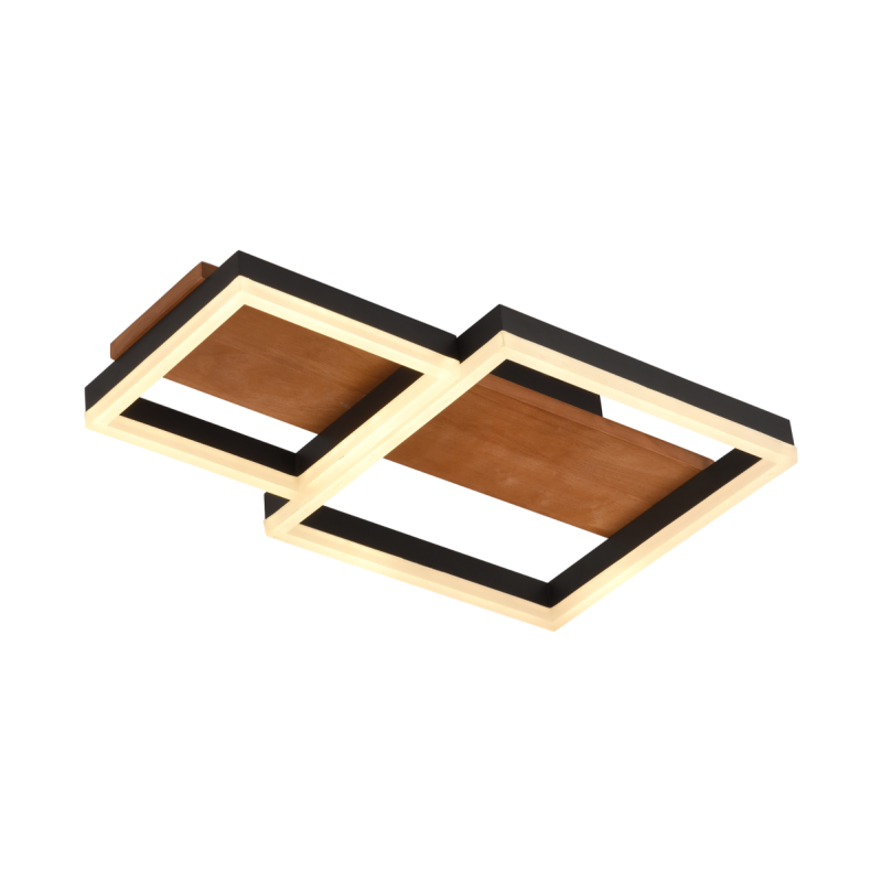 Світлодіодна люстра MTD136 Дерево