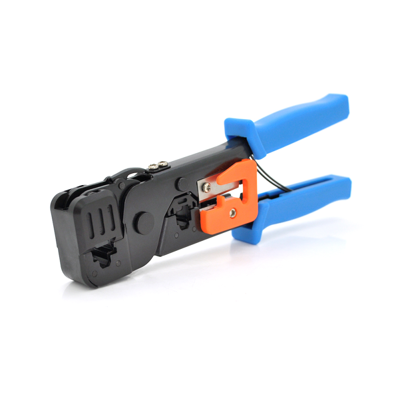 Інструмент Merlion 268E (MLT-1) для обжимки RJ-45 (8P8C) та RJ-12/11 (6P6C), Сині Q10 Інструмент Merlion 268E (MLT-1) для обжимки RJ-45 (8P8C) та RJ-12/11 (6P6C), Сині Q10