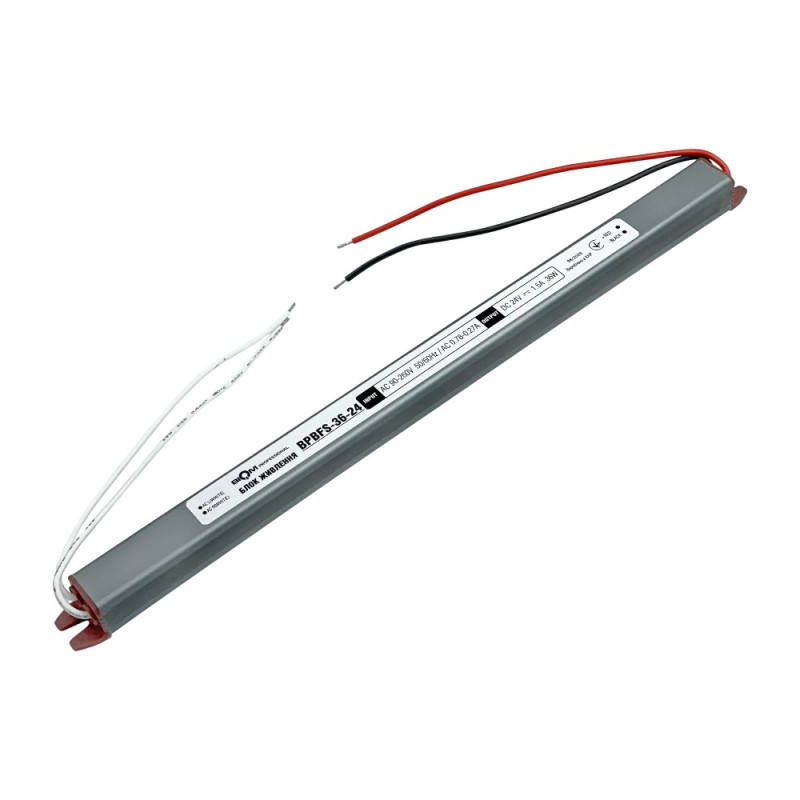Блок живлення BIOM Professional DC24 36W BPBFS-36-24 1,5А stick герметичний