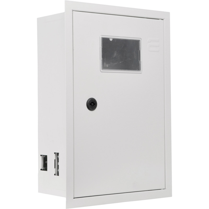 Корпус обліку металевий Light 12 модулів 1фл, вбудований IP31, серії UBox