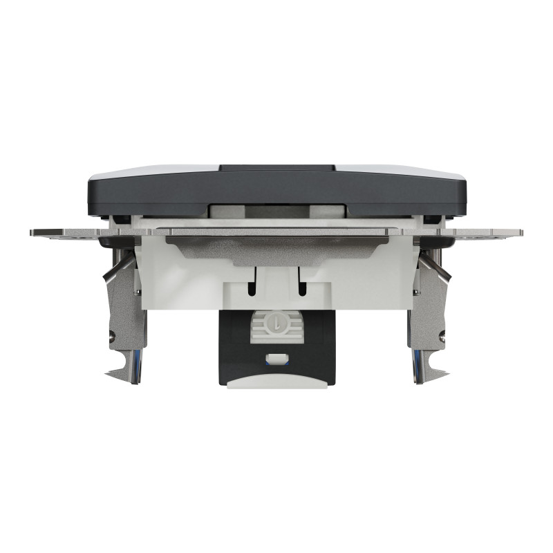 Комп'ютерна розетка, RJ45 CAT6 UTP, Чорна, Sedna Design