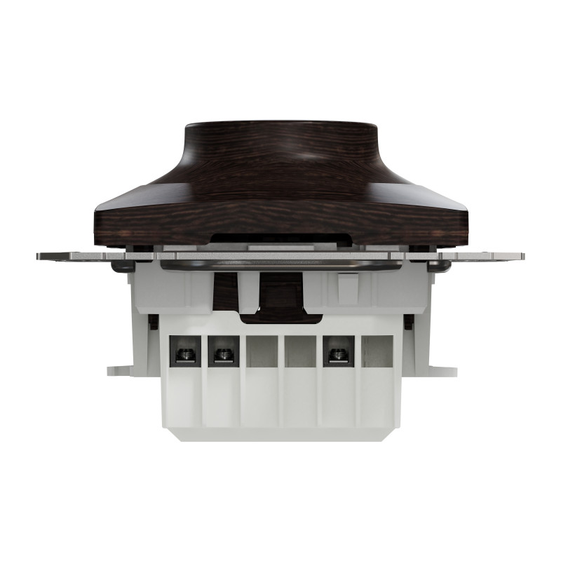 Універсальний поворотний LED димер RC/RL 5-200 Вт Венге Sedna Elements