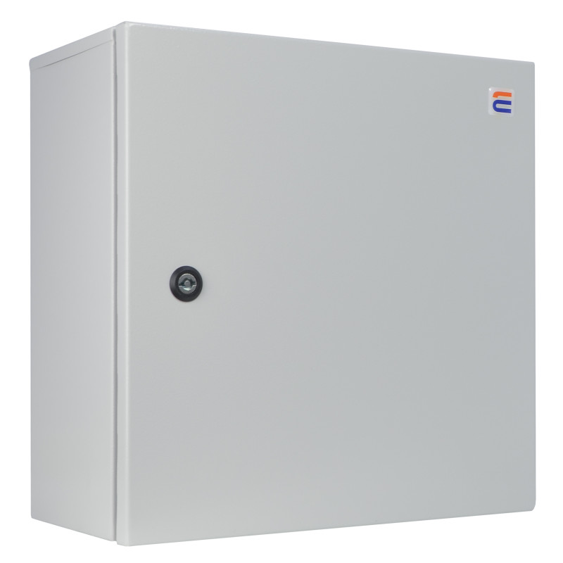 Корпус з монтажною панеллю металевий 40*40*25, IP31, серії UBox