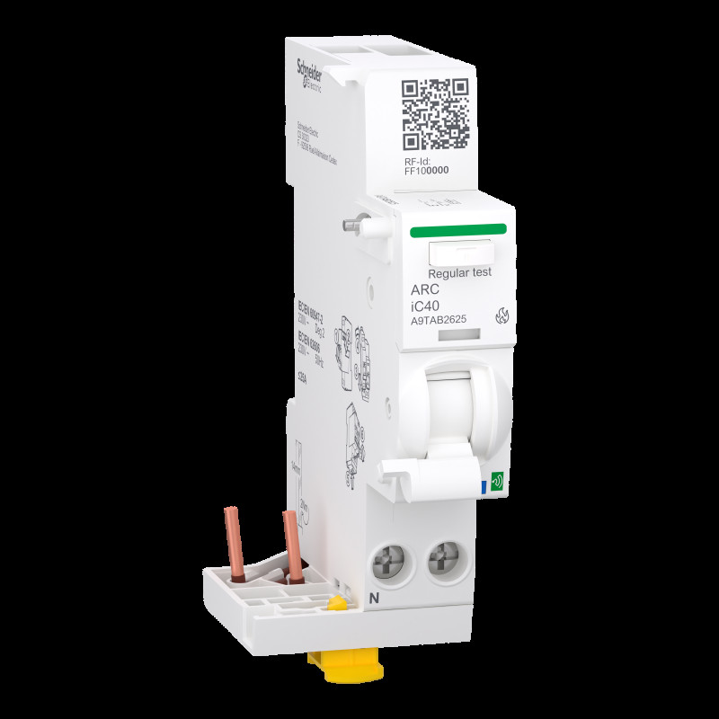 Блок захисту від дугового замикання, Acti9 Active ARC iC40, 1P+N, 25 A