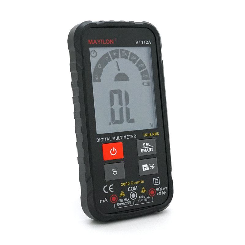 Мультиметр Mayilon HT-112A. Вимірювання: V, A, Ω, C, F. Мультиметр Mayilon HT-112A. Вимірювання: V, A, Ω, C, F.
