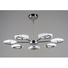 Люстра підвісна світлодіодна Sirius B YH1304/7 CH 42W хромова