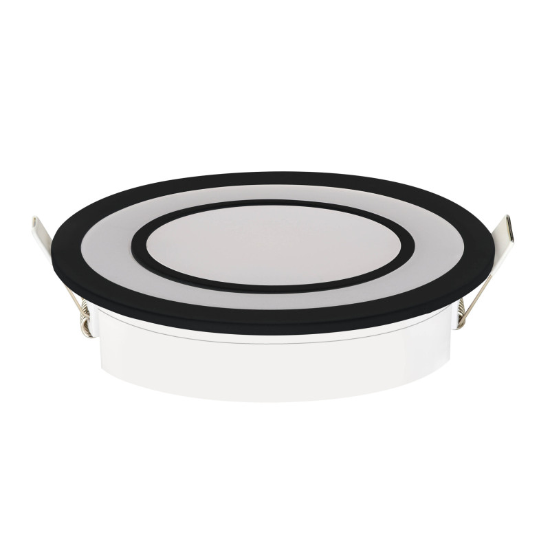 Світлодіодний світильник вбудований LED CARTER-12 12W 4200K чорний