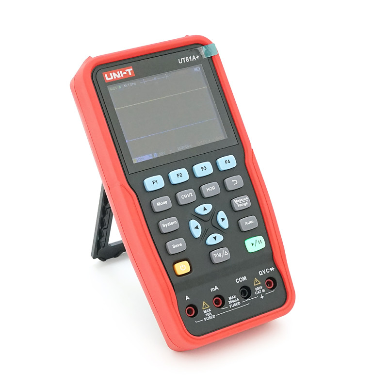 Мультиметр UNI-T UT81A+ (RP UT81A+) з графічним дисплеєм, 5 В постійного струму, 2 А, 2600 мАг 2 (18650), 0,1 Гц~30 МГц, 198×96×38 мм Мультиметр UNI-T UT81A+ (RP UT81A+) з графічним дисплеєм, 5 В постійного струму, 2 А, 2600 мАг 2 (18650), 0,1 Гц~30 МГц, 