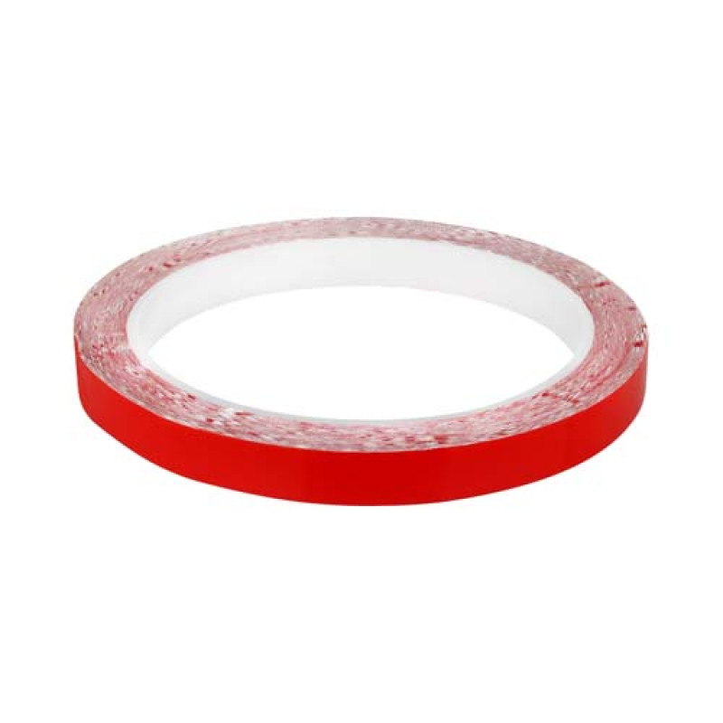 Скотч AT-2s-200-95-10-RED (9,5мм х 10м) тканинна основа, червоний